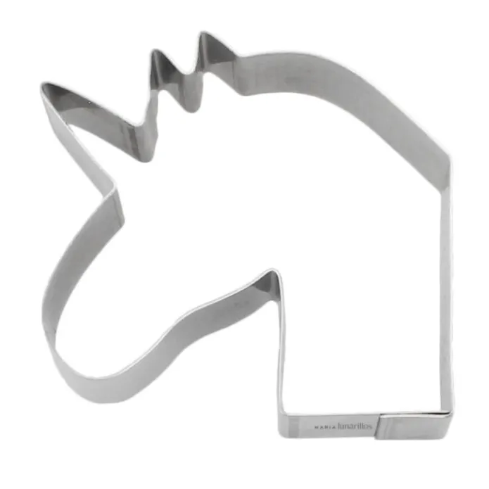 Cortador cabeza unicornio 6 cm - Postreadicción
