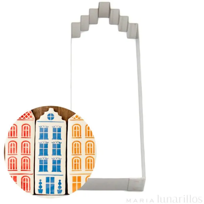 Cortador casita con tejado 13,5 cm - Postreadicción