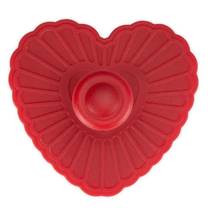 Cortador con expulsor corazón con relleno 5,5 cm - Städter