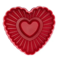 Cortador con expulsor corazón con relleno 5,5 cm - Städter