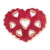 Cortador corazón ondulado con corazones 8 cm - Städter