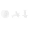 Cortadores bastones de caramelo de Navidad con expulsor (3) - Wilton