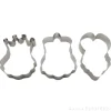 Cortadores cabezas de Reyes Magos 9 cm (3) - Cutter Sweet