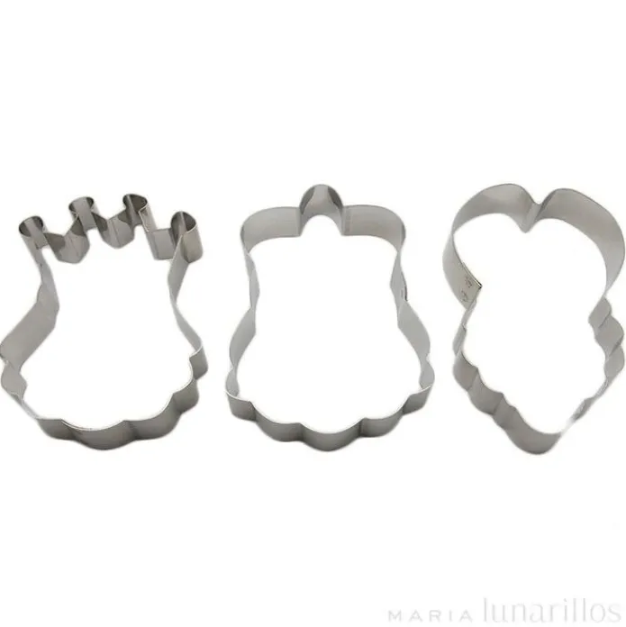 Cortadores cabezas de Reyes Magos 9 cm (3) - Cutter Sweet