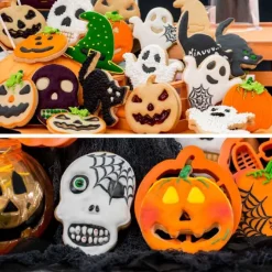 Cortadores calabaza y calavera Halloween (2) - Decora