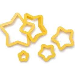 Cortadores con agarre estrellas (5) - Decora