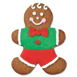 Cortadores copo de nieve, muñeco de jengibre y árbol de Navidad (3) - Wilton