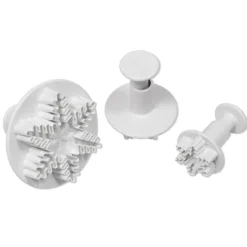 Cortadores copos de nieve Navidad con expulsor (3) - PME