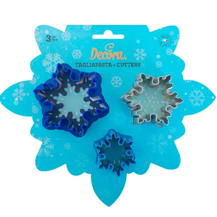 Cortadores cristal de hielo Frozen Star (3) - Decora
