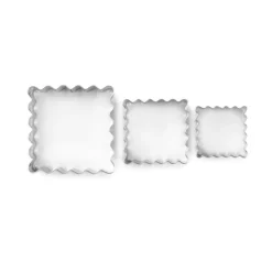 Cortadores cuadrados ondulados 6; 4,5 y 3,5 cm (3) - Ibili