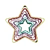 Cortadores doble filo estrellas (6) - Wilton