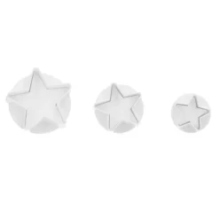 Cortadores estrellas de Navidad con expulsor (3) - Wilton