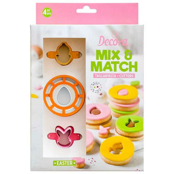 Cortadores galletas rellenas Pascua - Decora
