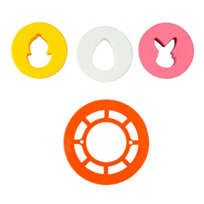 Cortadores galletas rellenas Pascua - Decora