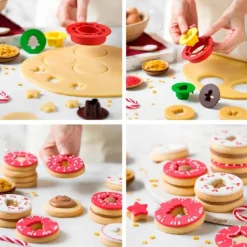 Cortadores galletas rellenas Navidad - Decora