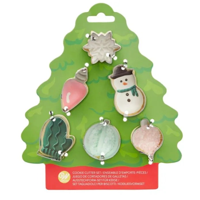 Cortadores mini variados Navidad II (6) - Wilton
