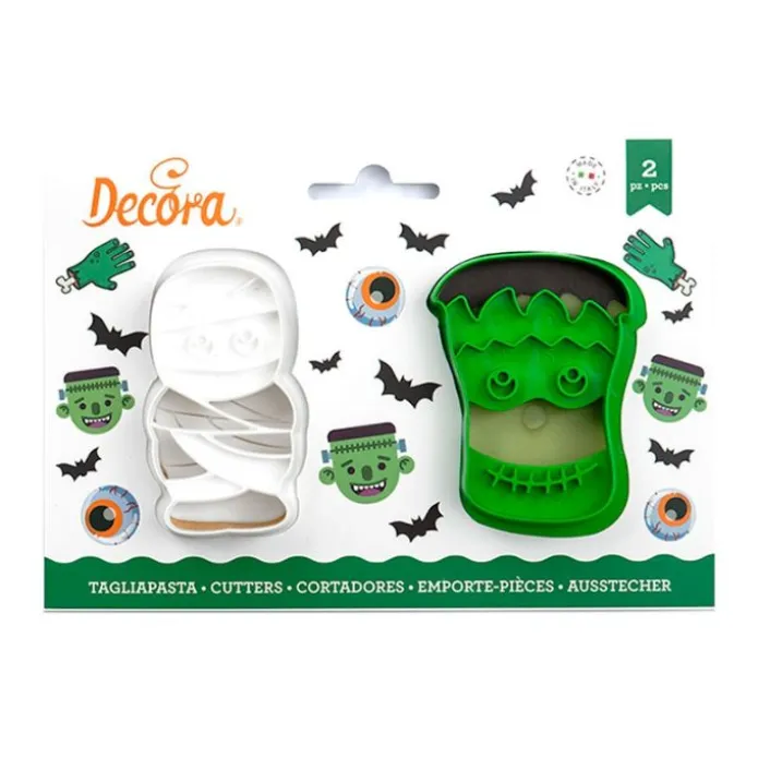 Cortadores momia y monstruo Halloween (2) - Decora