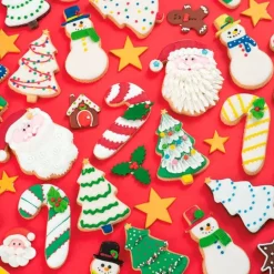 Cortadores muñeco de nieve y árbol de Navidad (2) - Decora