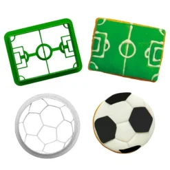 Cortadores pelota y campo de Fútbol (2) - Decora