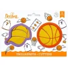 Cortadores pelota y gorra de baloncesto (2) - Decora