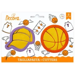 Cortadores pelota y gorra de baloncesto (2) - Decora