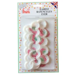 Cortadores ranúnculos fáciles para fondant (2) - FMM
