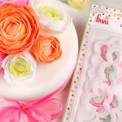 Cortadores ranúnculos fáciles para fondant (2) - FMM