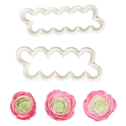 Cortadores ranúnculos fáciles para fondant (2) - FMM