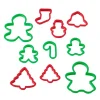 Cortadores rojos y verdes de Navidad (10) - Wilton