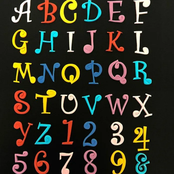 Cortadores tappit letras mayúsculas y números Funky (6) - FMM