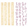 Cortadores tappit letras minúsculas Funky (4) - FMM