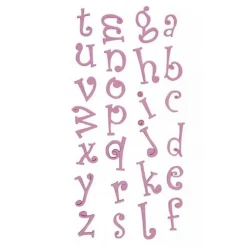 Cortadores tappit letras minúsculas Funky (4) - FMM