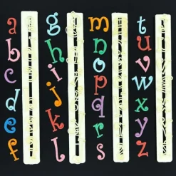 Cortadores tappit letras minúsculas Funky (4) - FMM