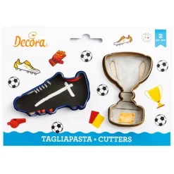 Cortadores trofeo y zapatilla de fútbol (2) - Decora
