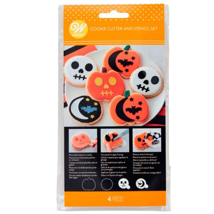 Cortadores y stencils de Halloween (4) - Wilton