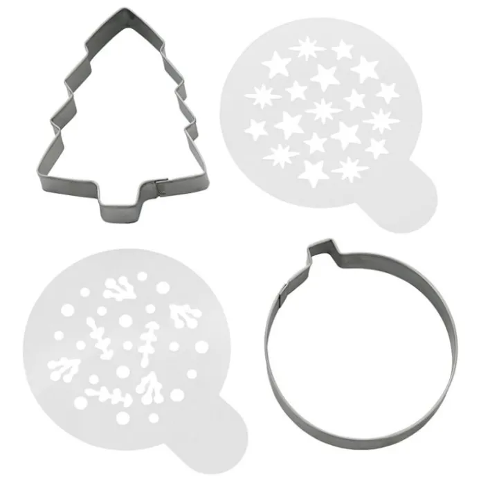 Cortadores y stencils de Navidad (4) - Wilton