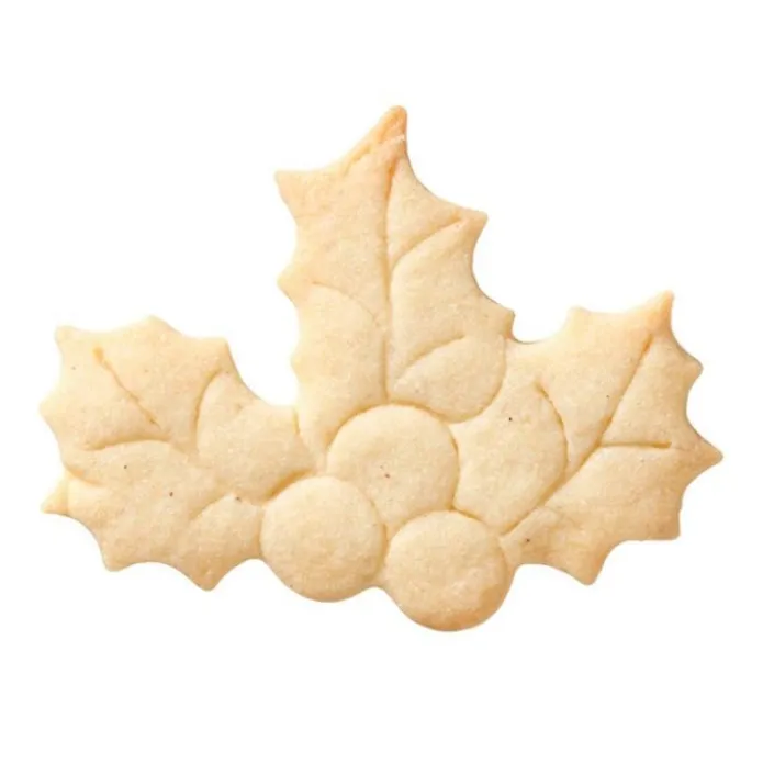 Cortador hojas de acebo de Navidad 7,5 cm - Birkmann