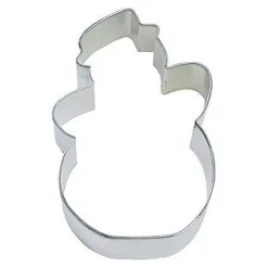 Cortador muñeco nieve con sombrero 12,5 cm
