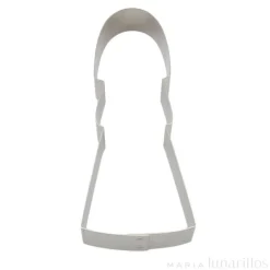 Cortador niña comunión pelo liso Celia 13 cm - Postreadicción