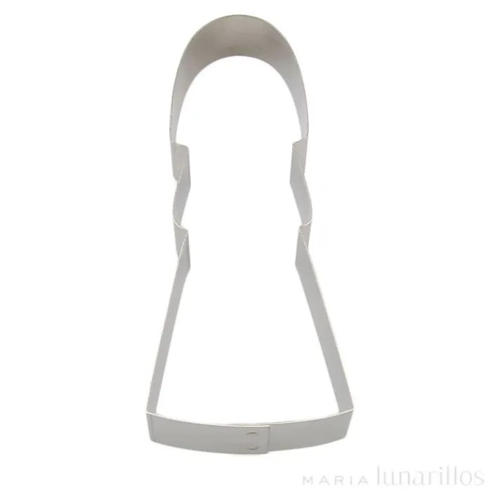 Cortador niña comunión pelo liso Celia 13 cm - Postreadicción