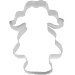 Cortador niña con coletas 10,5 cm - Cutter Sweet