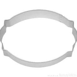 Cortador placa ovalada camafeo 11 cm