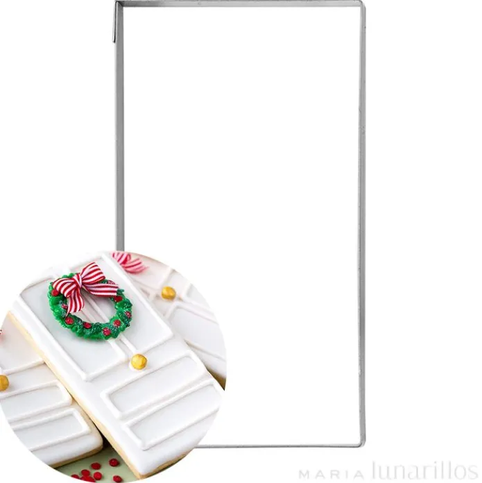 Cortador rectángulo puerta 10,5 cm - Cookie Cutter