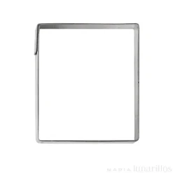Cortador rectángulo sello 4,6 cm - Cookie Cutter
