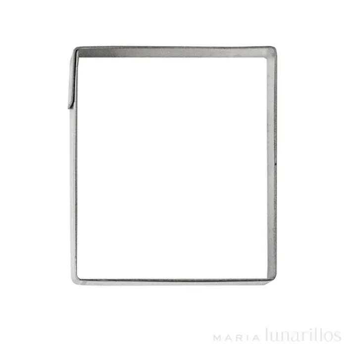 Cortador rectángulo sello 4,6 cm - Cookie Cutter