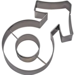 Cortador signo masculino 9 cm - Städter