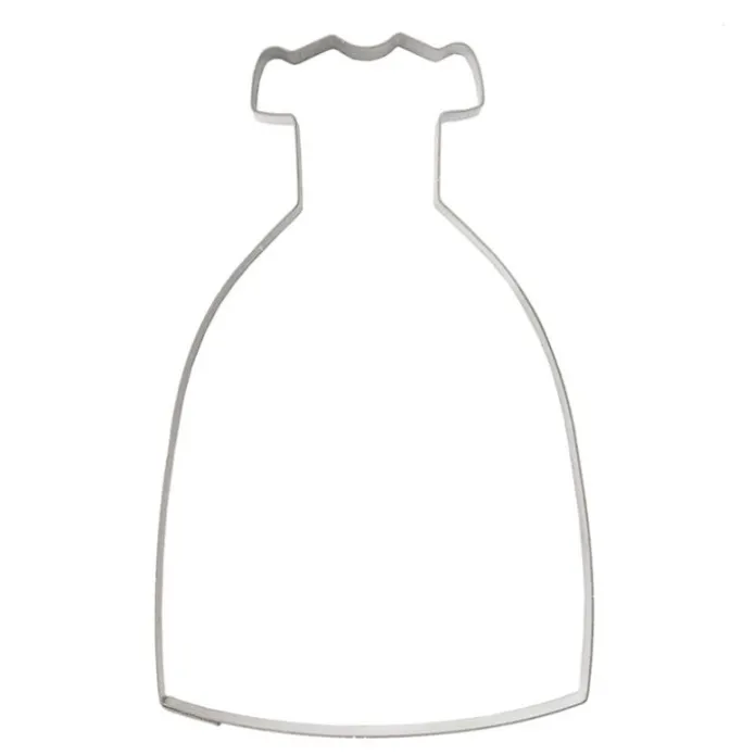 Cortador vestido comunión tradicional 12 cm - Postreadicción