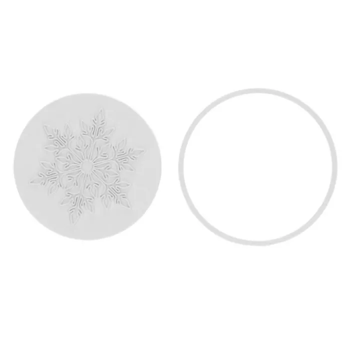Cortador y marcador copo de nieve Navidad - Wilton