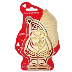 Cortador y marcador Papá Noel Navidad - ScrapCooking