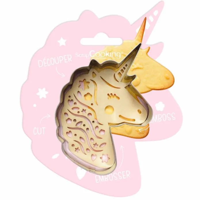 Cortador y marcador unicornio - ScrapCooking